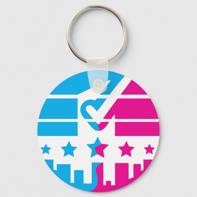 Check Mark of Unity Key Ring (Front)