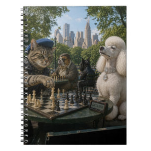 Check Mate in Central Park No 1 Notebook