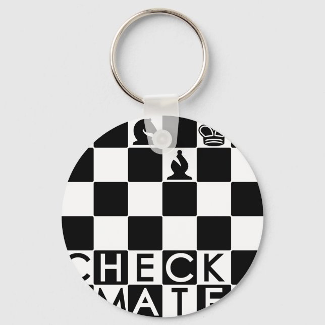 Check Mate Key Ring (Front)