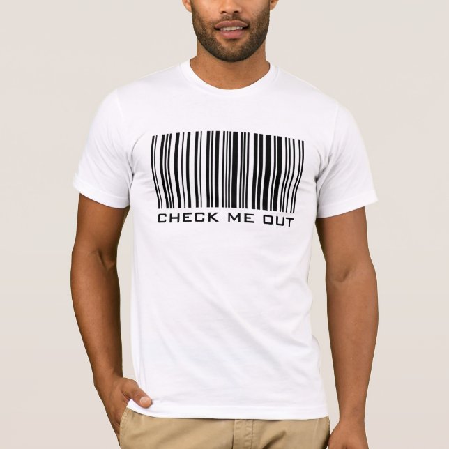 Check Me Out - Barcode - T-Shirt (Front)