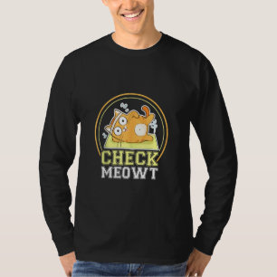 Check Meowt Cat Yoga Workout Kitten T-Shirt
