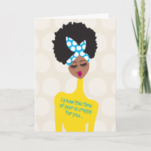 Check on your strong friends - Crappy year Thank You Card