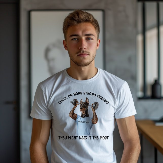 Check on Your Strong Friends T-Shirt (Creator Uploaded)