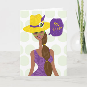 Check on your strong friends - You good Thank You Card