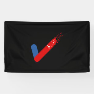 Check Out America First July 4th Banner