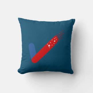 Check Out America First July 4th Cushion