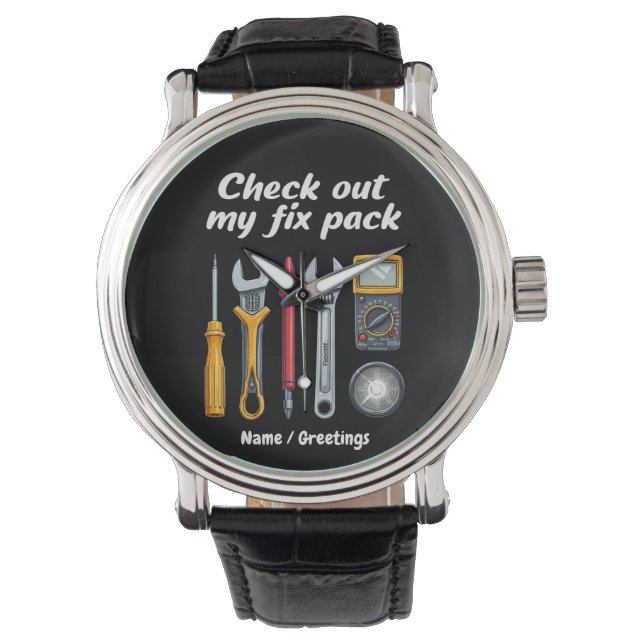 Check Out My Fixpack The Premium Kit Custom Watch (Front)