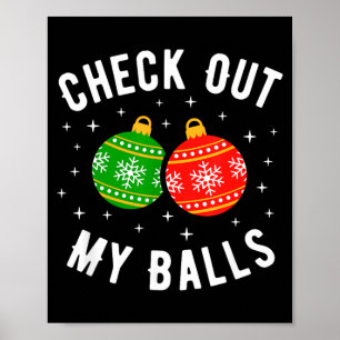 Check Out My Funny Dirty Christmas Joke Poster