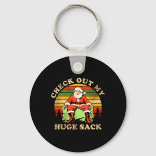 Check Out My Huge Sack Vintage Santa Christmas 202 Key Ring