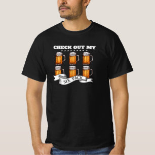 Check Out My Six Pack - Ale T-Shirt