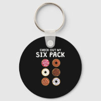 Check Out My Six Pack Funny Donut Fitness