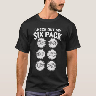 Check Out My Six Pack Funny Fitness T-Shirt
