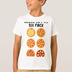 Check Out My Six Pack Funny Pizza _1  T-Shirt