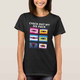 check out my six pack Mixtape 80s 90s Retro  Gym T-Shirt