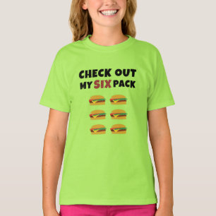 Check Out My Six Pack.. of Burgers T-Shirt