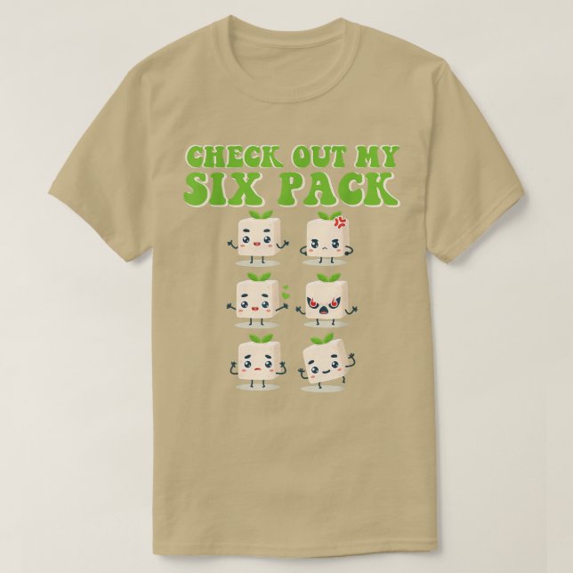 Check Out Si Pack Tofu World Vegetarian Day Vegan  T-Shirt (Design Front)