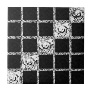 check pattern tile