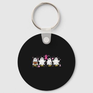 Check Your Boo Bees Funny Breast Cancer Key Ring