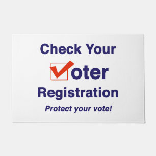 Check Your Voter Registration 2022 Election Doormat