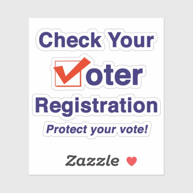 Check your Voter Registration 2026 elections (Sheet)
