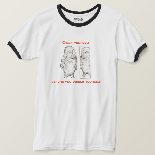 Check Yourself shirt (Design Front)
