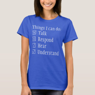 Checkboxes can't respond T-Shirt
