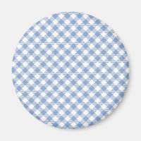 Checked Blue Gingham Classic Pattern