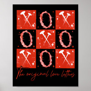 Checked Valentine Xoxo The Original Love Letters 1 Poster