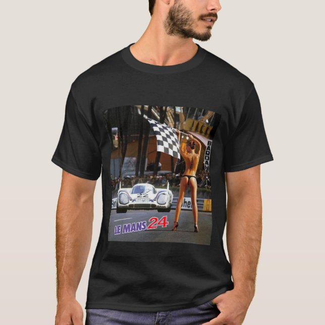 "Checker Flag" by Commissaire T-Shirt (Front)