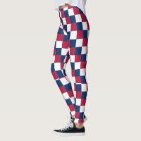 Checker pattern with US flag color