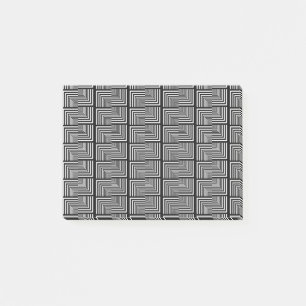 Checker Square Seamless Checkerboard Optical Party Post-it Notes
