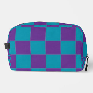 Checkered Dopp Kit