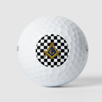 Checkers Masonic Freemasons Square and Compass