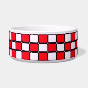 CHECKERS pet bowl