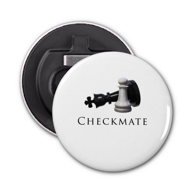 Checkmate Chess Bottle Opener (Front)