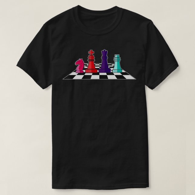 Checkmate Chess Grandmaster I Chess Player  T-Shirt (Design Front)