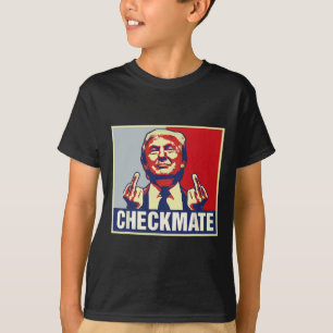 Checkmate Funny Trump 2024 Presidential Campaign  T-Shirt