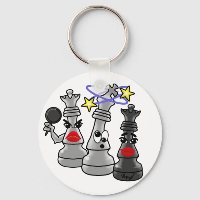 Checkmate Key Ring (Front)