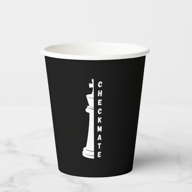 Checkmate Paper Cups (Front)