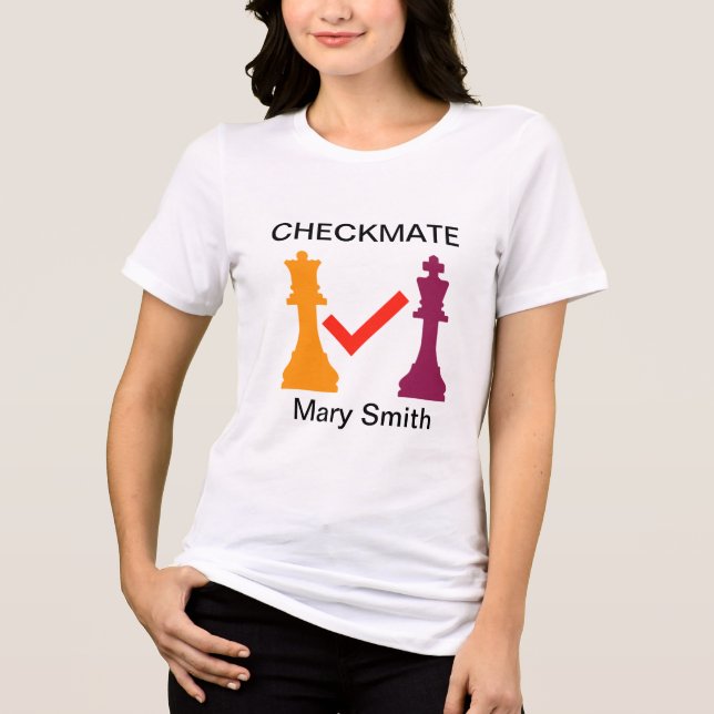 Checkmate Tri-Blend Shirt (Front)