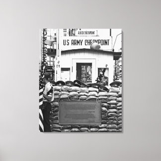 Checkpoint Charlie Berlin Canvas Print