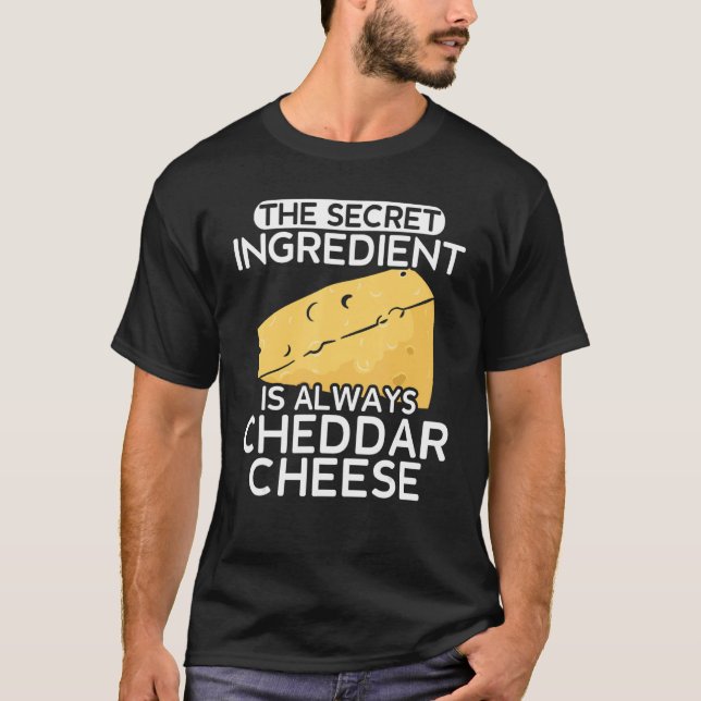 Cheddar Cheese Food 5 T-Shirt (Front)