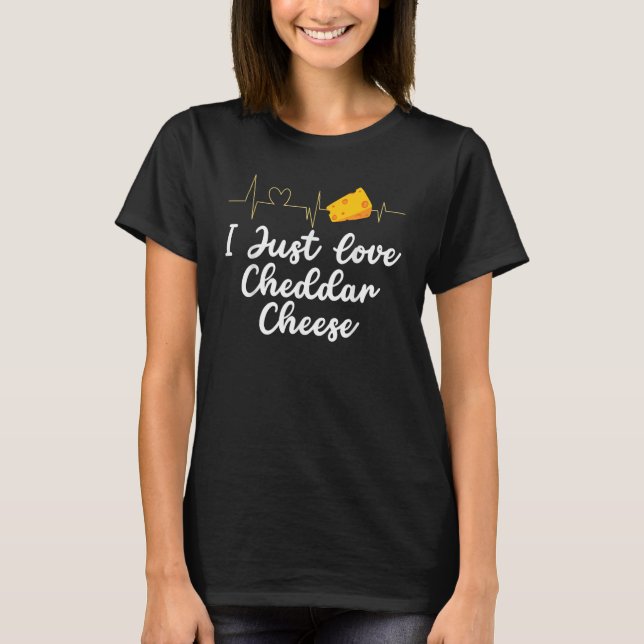Cheddar Cheese Food T-Shirt (Front)
