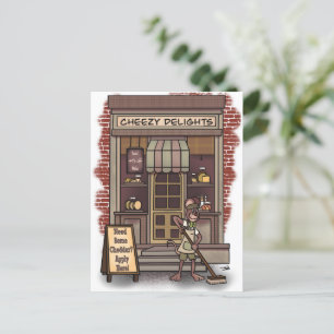 Cheddar Greeting Postcard