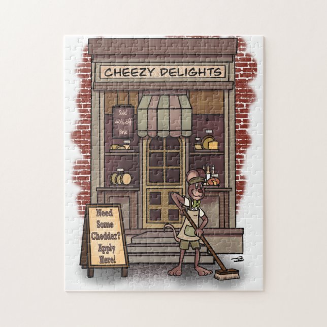 Cheddar Oversized Jigsaw Puzzle (Vertical)