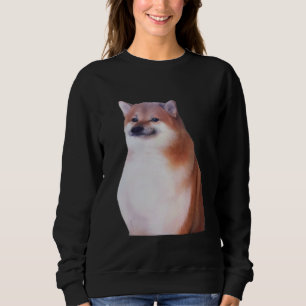 Cheebs Dog Shiba Inu Meme Cheems Tracksuit Doge M Sweatshirt