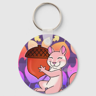 Cheeful Chipmunk - Key Ring