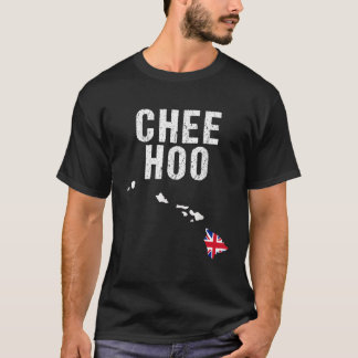 Cheehoo Islands of Hawaii Flag Women Men T Shirt