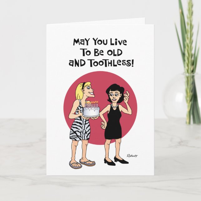 Cheeky Birthday Wish Card (Front)