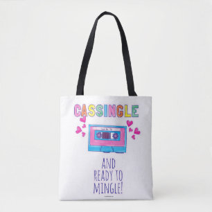 Cheeky Cassingle Nostalgia Slogan Tote Bag